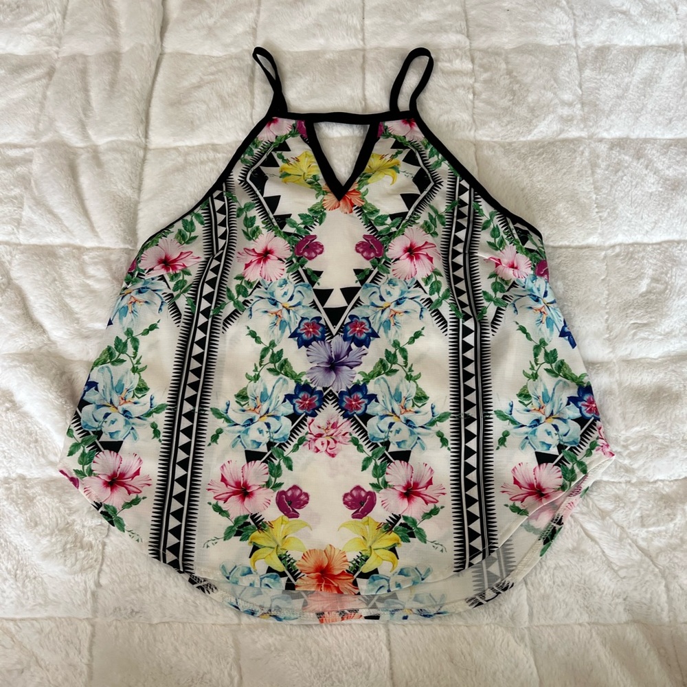 Floral Tank Top